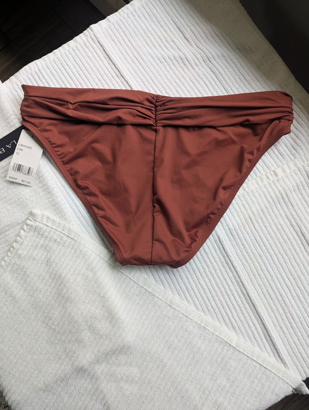 La Blanca 3-Piece Bikini Set in Cinnamon color - Picture 10 of 12